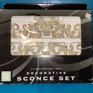 Decorative Sconce Set
